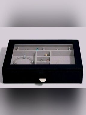 Stackers Classic Jewelry Box Drawer for Display, Storage, Organizing